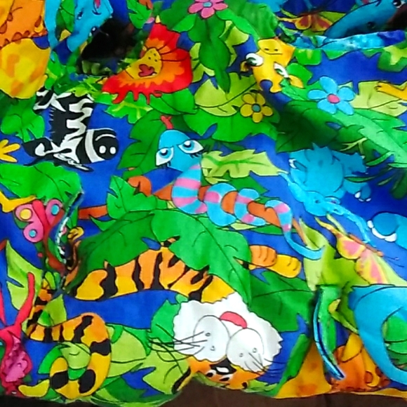 Animal Print Baby Shopping Cart Cover - Picture 2 of 6